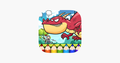 Dragon Coloring Book - Painting Game for Kids Image