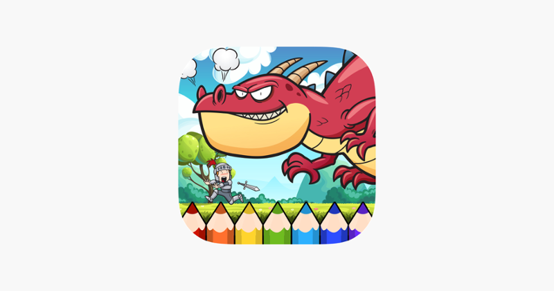 Dragon Coloring Book - Painting Game for Kids Game Cover