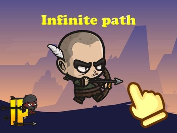 Infinite path Game Cover