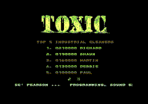Toxic - 2020 Edition [Commodore 64] Image