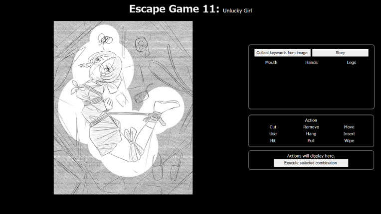TripleQ Escape Game Remastered: 11 - Unlucky Girl Game Cover