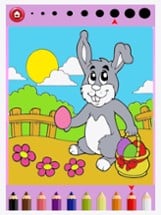 Coloring Games For Kids Easter - Finger Paint Image