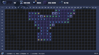 SprintSweeper - A Pace-Focused MineSweeper made with PyGame! Image