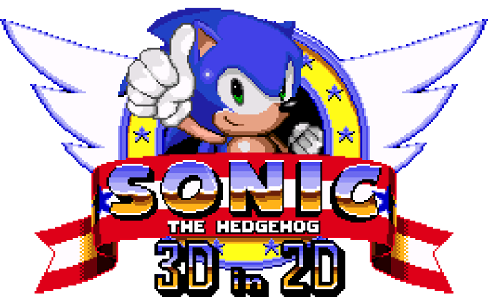 Sonic 3D in 2D Game Cover