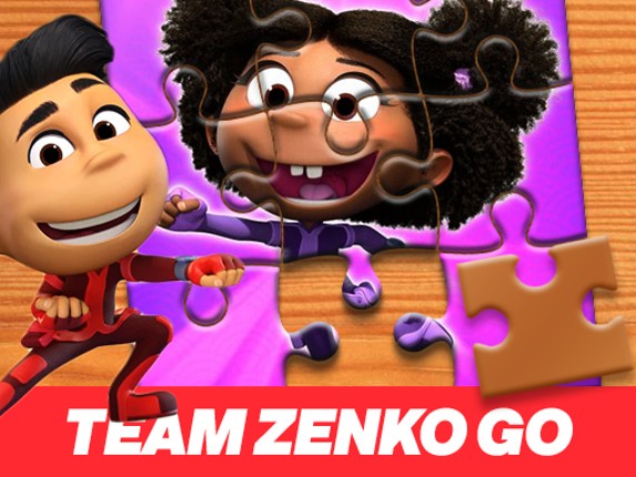 Team Zenko Go Jigsaw Puzzle Game Cover