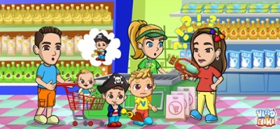Vlad and Niki Supermarket game Image