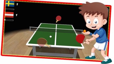 Fun Ping Pong Ball 3D Image