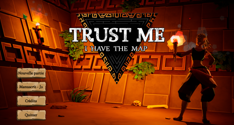 Trust Me I Have The Map Game Cover