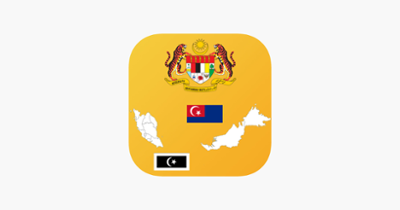 Malaysia State Maps and Flags Image