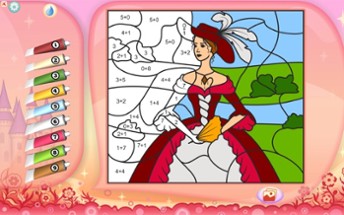 Princess Coloring Book + Image