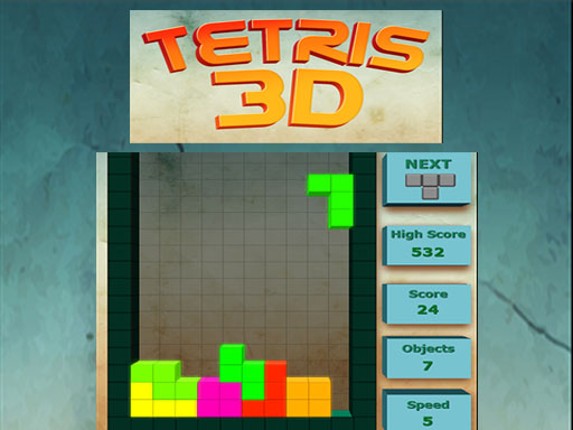 Tetris 3D Game Cover
