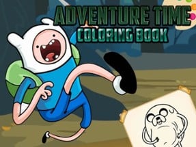 Adventure Time Coloring Book Image