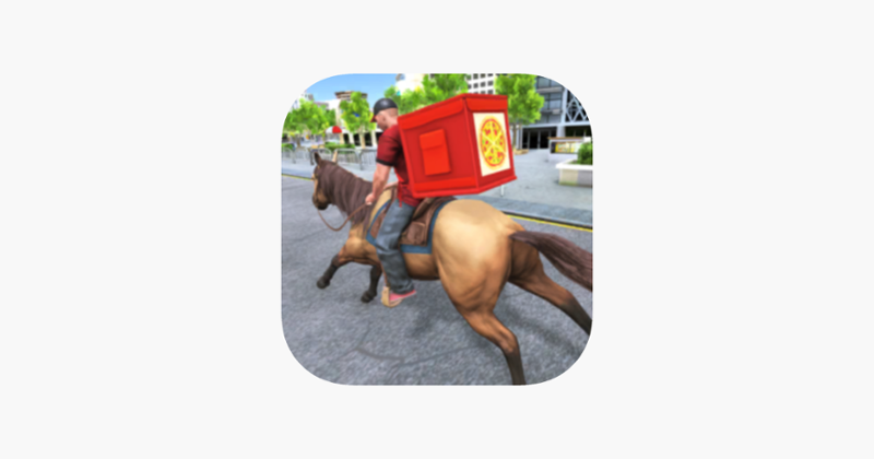 Horse Pizza Delivery Boy Game Cover