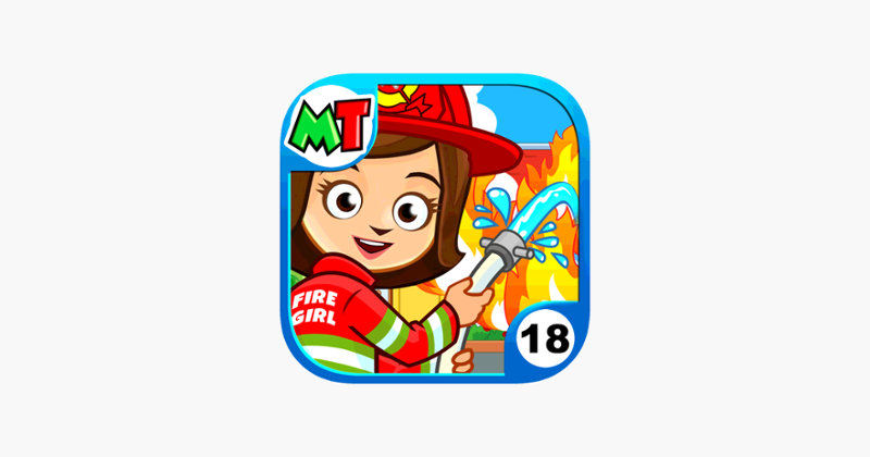 My Town : Fire station Rescue Game Cover