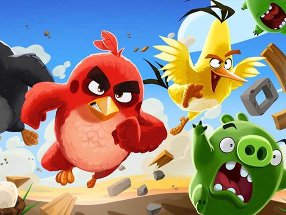 Angry Birds Jigsaw Puzzle Collection Game Cover