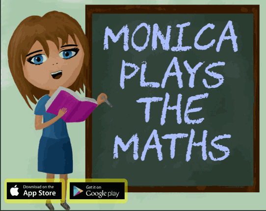 Monica plays the Maths Game Cover