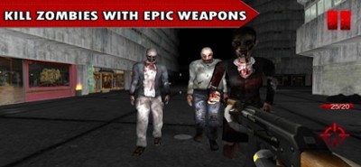 Kill Zombie Drak Night 3D Image