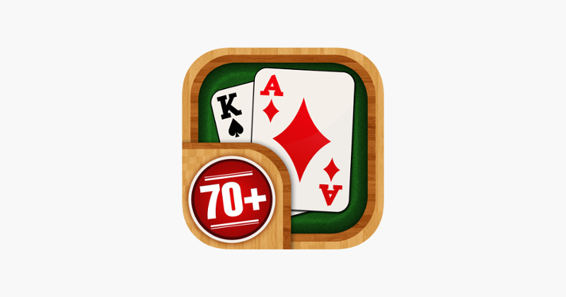 Solitaire 70+ Free Card Games in 1 Ultimate Classic Fun Pack : Spider, Klondike, FreeCell, Tri Peaks, Patience, and more for relaxing Game Cover