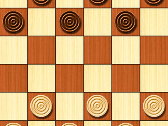 Checkers - strategy board game Game Cover