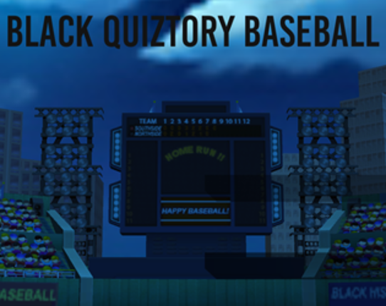 Black Quiztory Baseball Game Cover