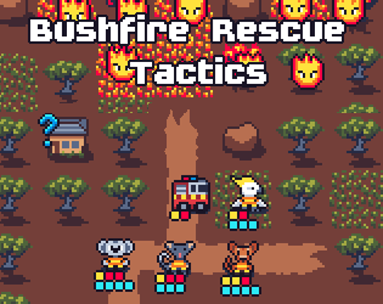 Bushfire Rescue Tactics Game Cover