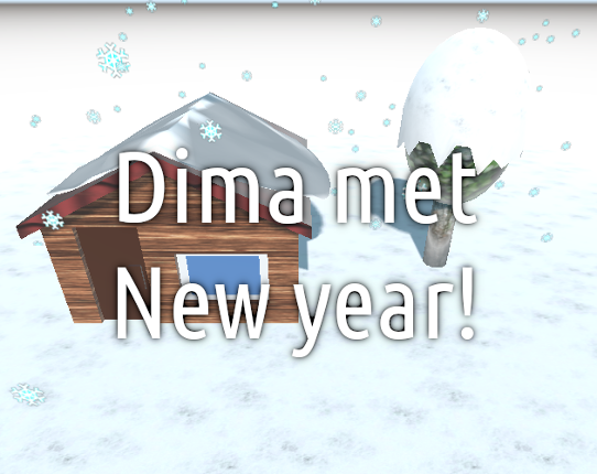 Dima met New year Game Cover