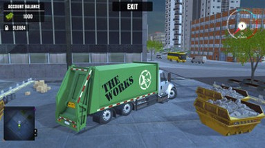 Garbage Truck Driving Simulator Image