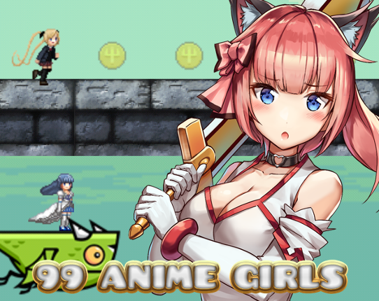 99 Anime Girls Game Cover
