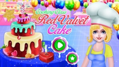 Cooking Red Velvet Cake Image