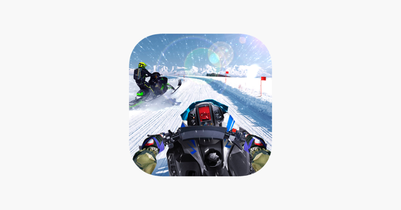 Drive Snowmobile 3D Simulator Game Cover