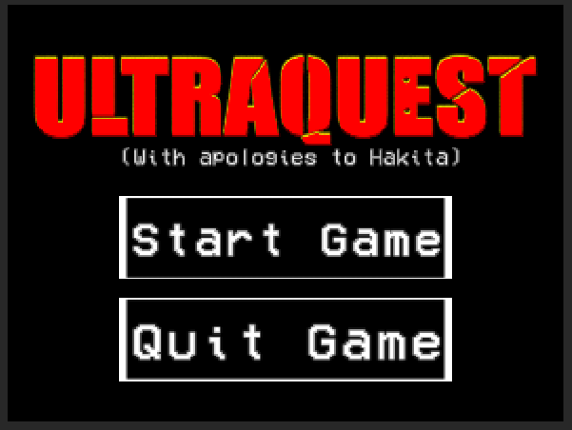 ULTRAQUEST [Student Project] Game Cover