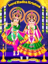 Lord Radha Krishna - Live Temple Image