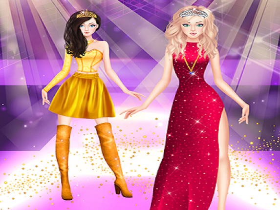 The Queen Of Fashion: Fashion show dress Up Game Game Cover