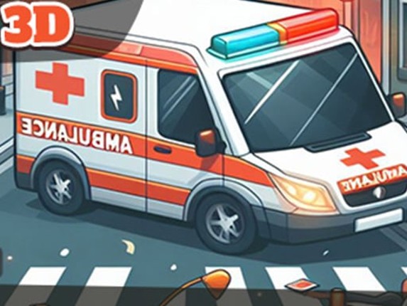 Ambulance Driver 3D Game Cover
