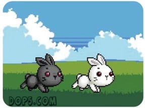 Bu Bunny Two Rabbit Image