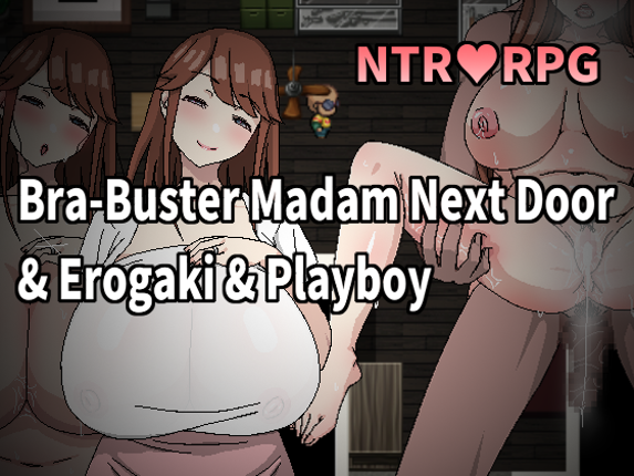 Bra-Buster Madam Next Door & Erogaki & Playboy Game Cover