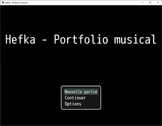 Hefka - Portfolio Musical Game Cover