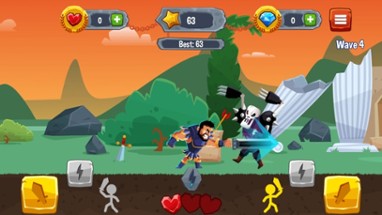 Gladiator vs Monsters - Combat Warrior Hero Game Image