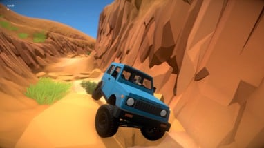 Offroad Horizons: Arcade Rock Crawling Image