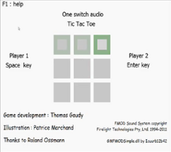 One Switch Audio Tic Tac Toe Image