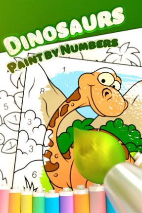 Paint by Numbers - Dinosaurs Game Cover