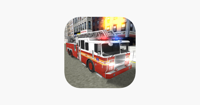 Real Fire Truck Simulator 2023 Game Cover