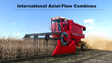 International 14 Series Axial Flow Combines Image