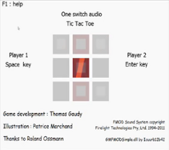 One Switch Audio Tic Tac Toe Image