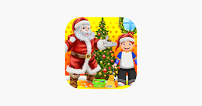 Santa Little Helper Christmas Image