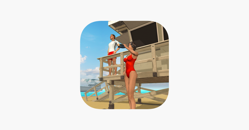 Beach Rescue Simulator 3D Game Cover