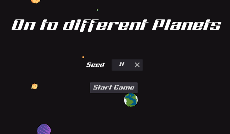 On to different Planets Game Cover