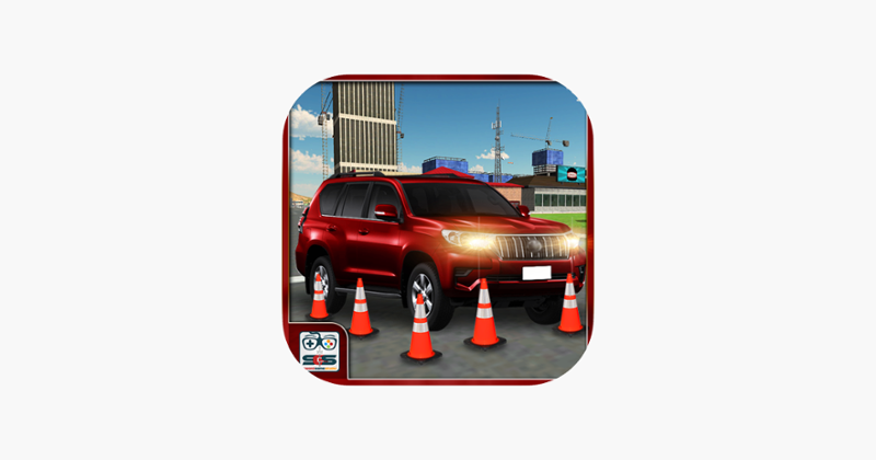 Stunts Prado Car Parking 3D Game Cover