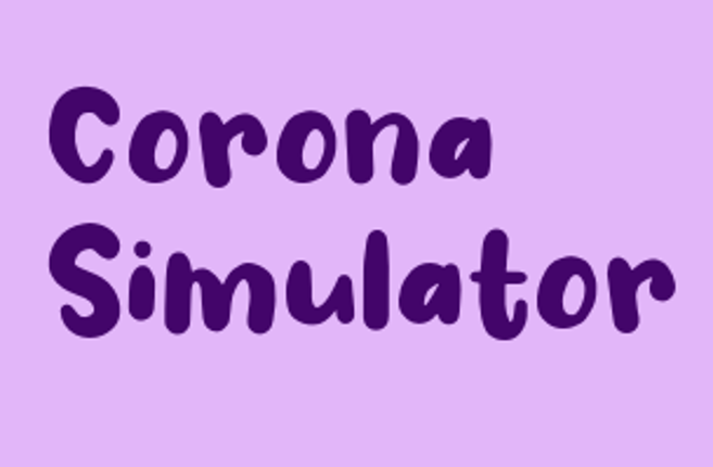 Corona Simulator Game Cover