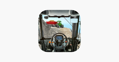 Farmer Tractor Cargo Transport Image